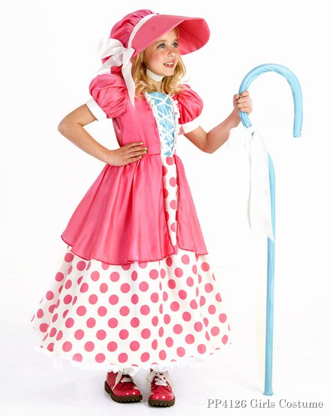 Polka Dot Bo-Peep Child Costume - Click Image to Close