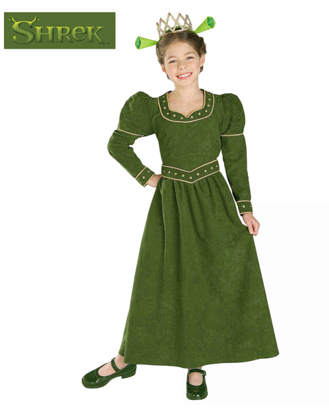 Kids Princess Fiona Deluxe Costume