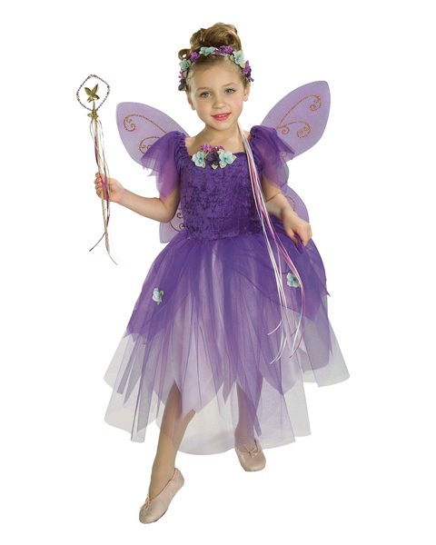 Kids Plum Pixie Costume - Click Image to Close