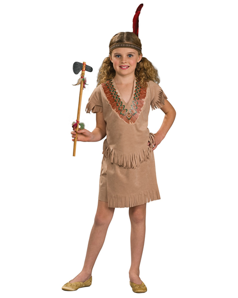 Childs Native American Girl Costume - Click Image to Close