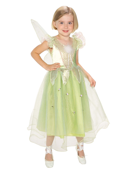 Kids Princess Tinkerbell Costume