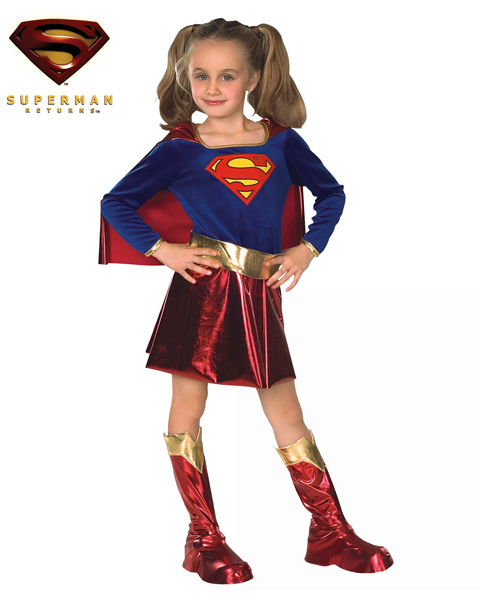 Supergirl Costume for Girl - Click Image to Close