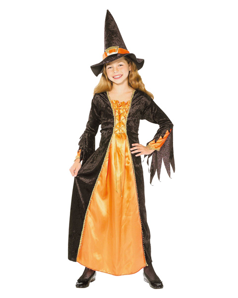 Kids Gothic Witch Costume