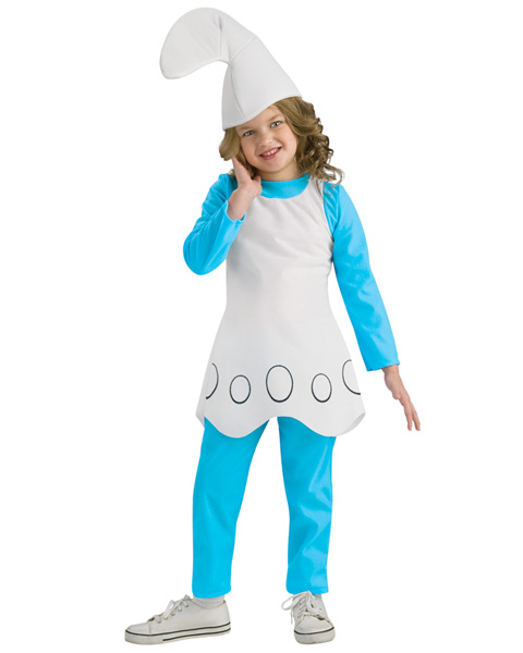 Smurfette Girls Costume - Click Image to Close