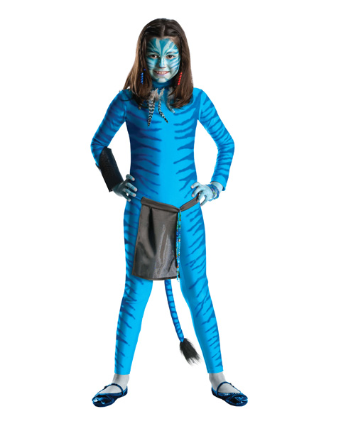 Avatar Neytiri Girls Costume - Click Image to Close