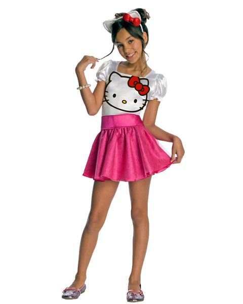Hello Kitty Tutu Dress Costume for Girls
