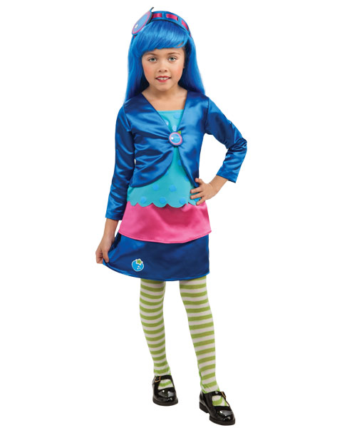 Deluxe Blueberry Muffin Costume for Girls - Click Image to Close