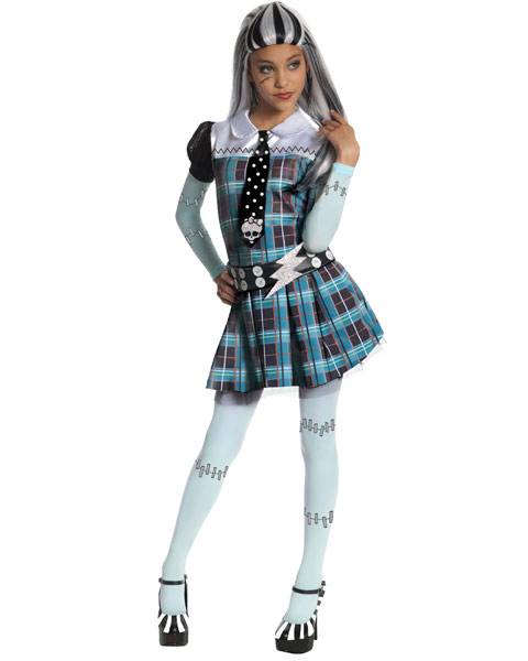 Frankie Stein Monster High Costume for Girls - Click Image to Close