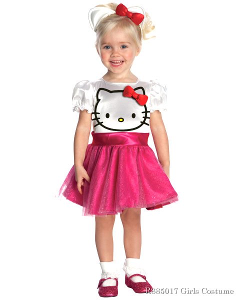 Toddler Hello Kitty Tutu Dress Costume for Girls - Click Image to Close