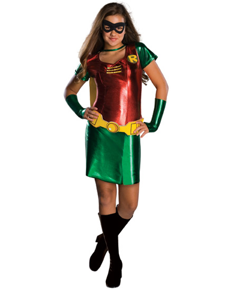 Tween Girls Robin Costume - Click Image to Close