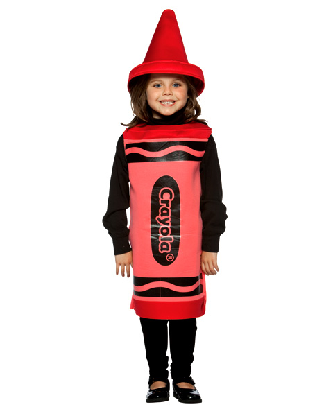 Kids Red Crayola Crayon Costume