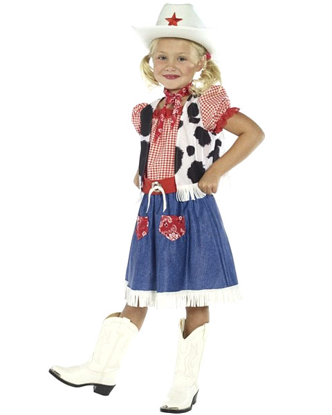 Cowgirl Sweetie Child Costume - Click Image to Close