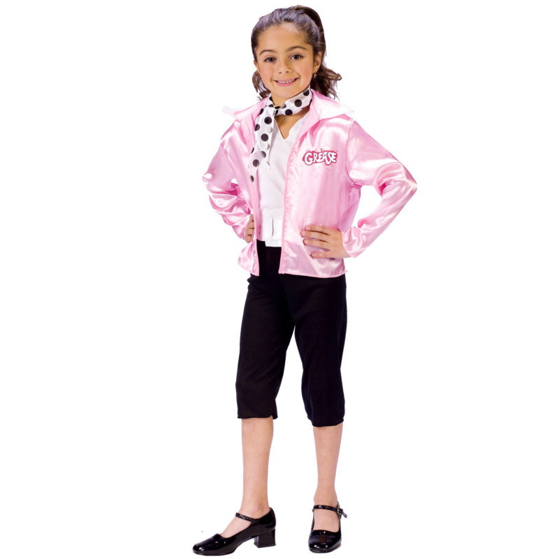 Grease Pink Ladies Child Costume - Click Image to Close