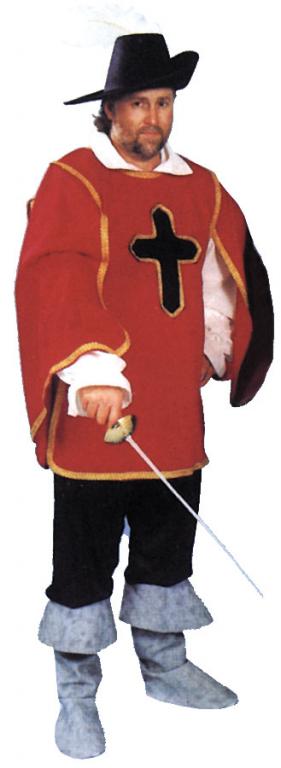 Cavalier Man Adult Costume - Click Image to Close