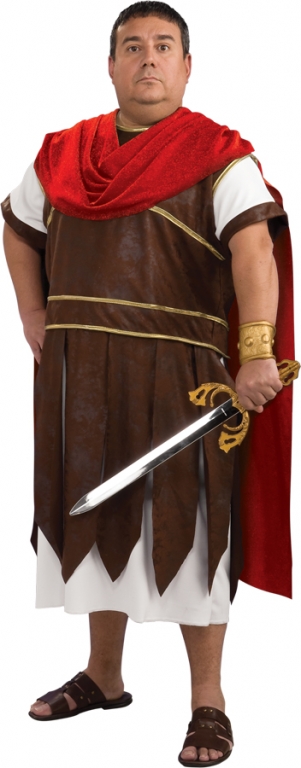 Greek Warrior Plus Size Costume - Click Image to Close
