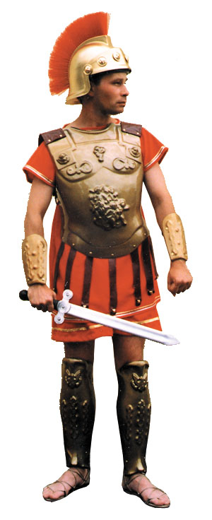 Gold Wash Roman Armour Adult Costume
