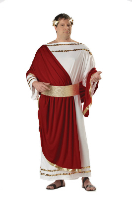 Caesar Plus Size Adult Costume - Click Image to Close