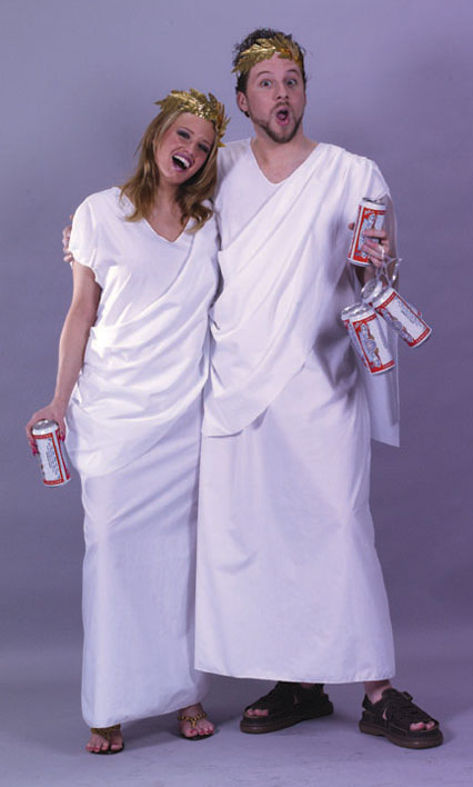 Toga Toga Adult Costume - Click Image to Close