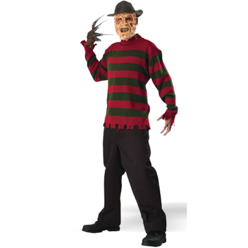 A Nightmare on Elm Street Freddy Krueger Sweater Deluxe Adult - Click Image to Close