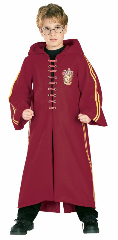 Harry Potter Quidditch Robe Super Deluxe Child Costume - Click Image to Close