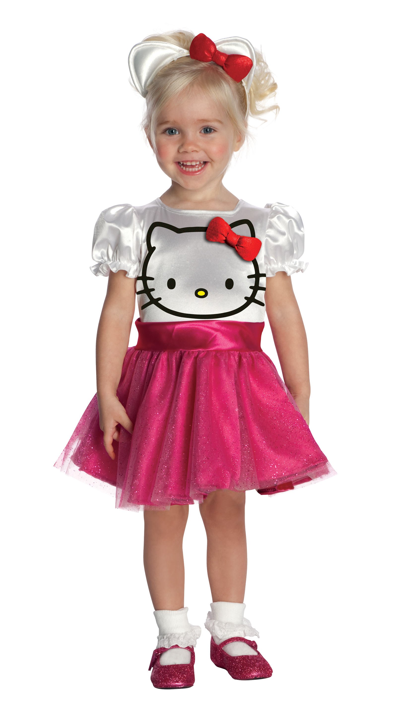 Hello Kitty - Hello Kitty Tutu Dress Toddler Costume - Click Image to Close