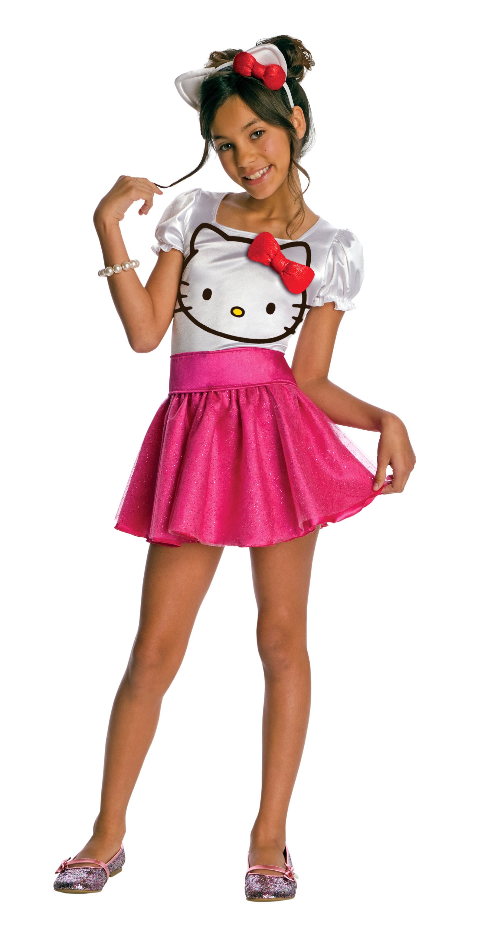 Hello Kitty - Hello Kitty Tutu Dress Child Costume - Click Image to Close