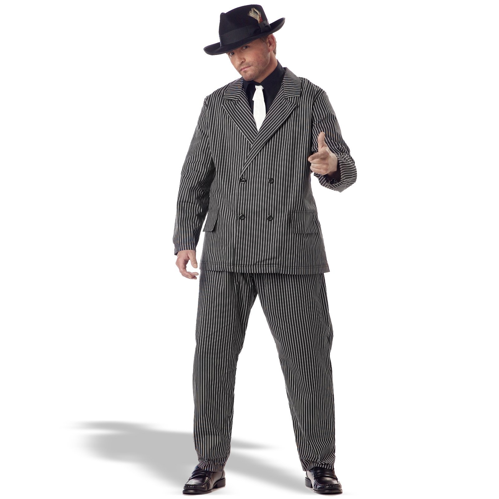 Gangster Adult Plus Costume - Click Image to Close