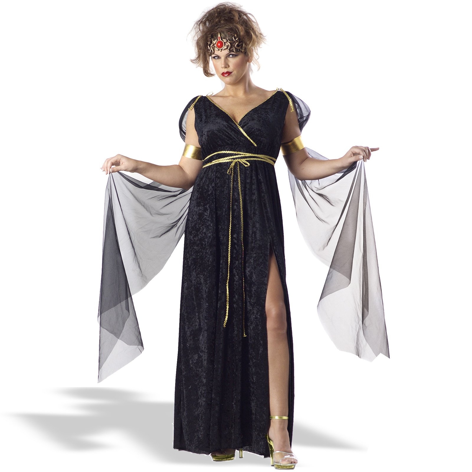 Medusa Plus Adult Costume - Click Image to Close