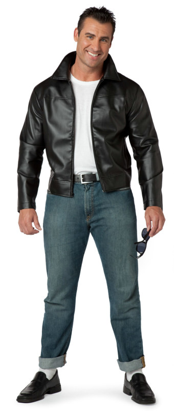 Fifties Thunderbird Jacket Adult Costume - Click Image to Close