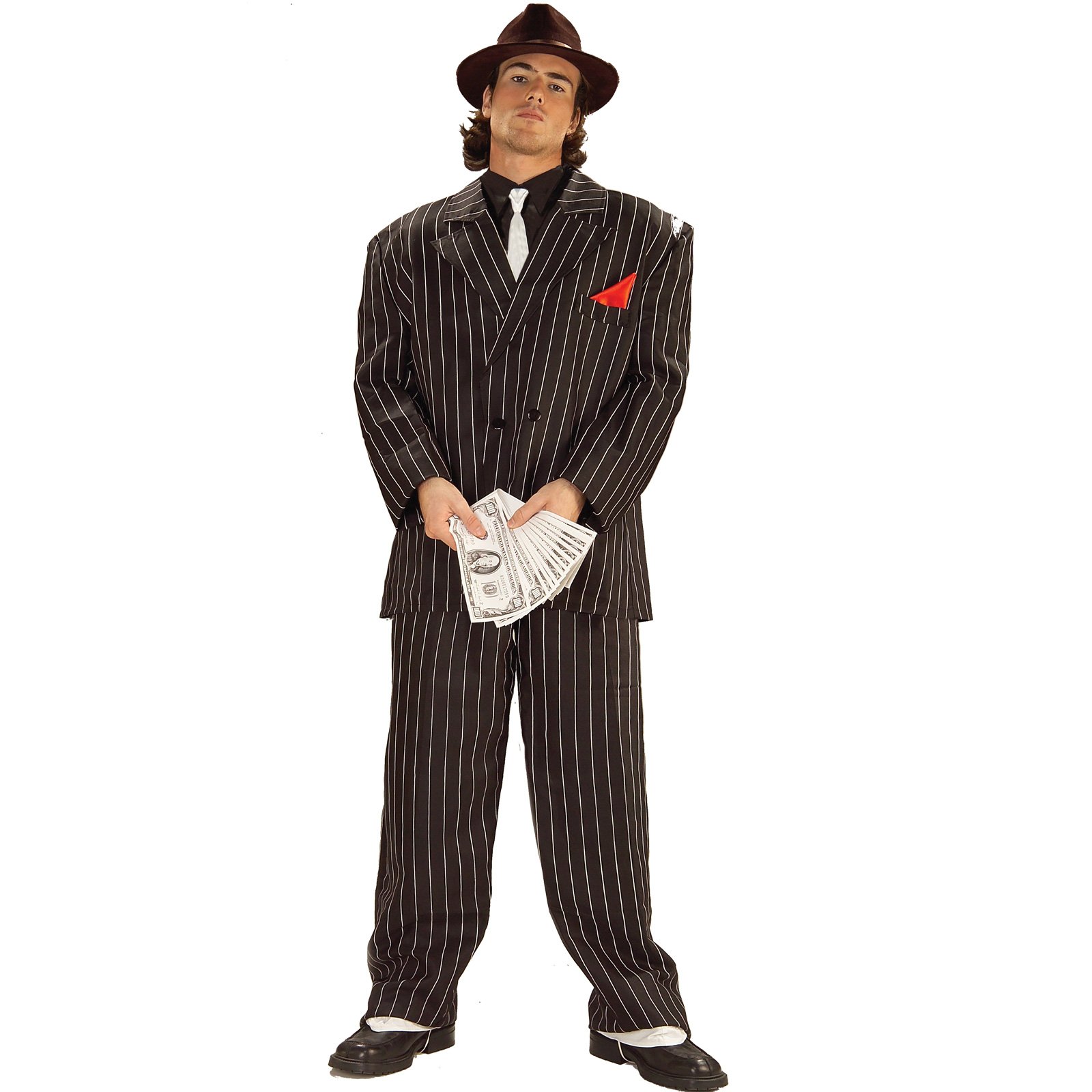 Chicago Gangster Adult Costume - Click Image to Close