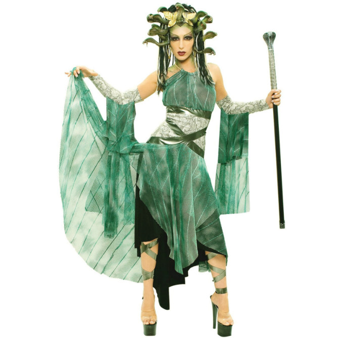 Mystic Medusa Adult Costume - Click Image to Close