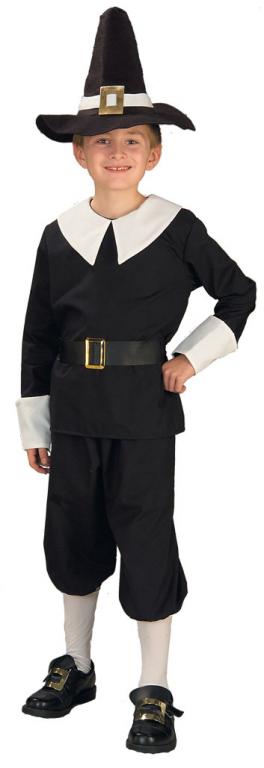 Pilgrim Boy Child Costume - Click Image to Close