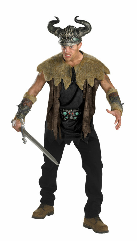 Nordic Viking Deluxe Adult Costume - Click Image to Close