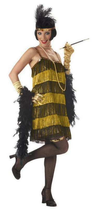 Jazz Time Honey Adult Costume - Click Image to Close