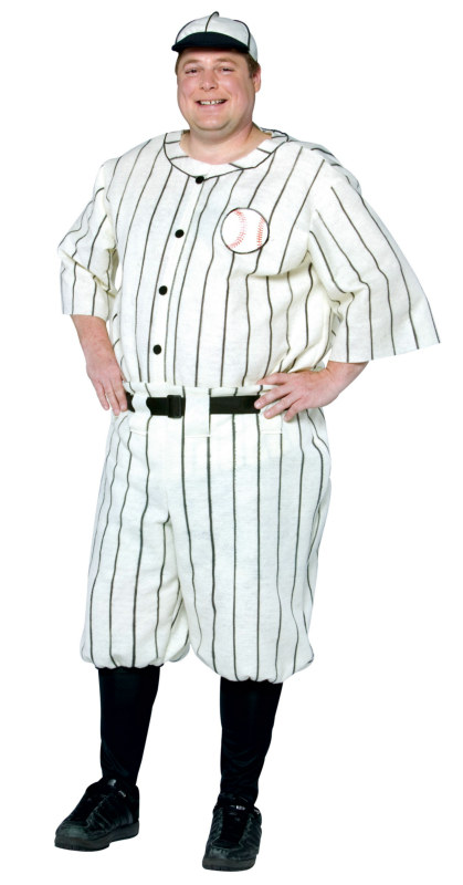 Old Tyme Baseball Player Plus Adult Costume