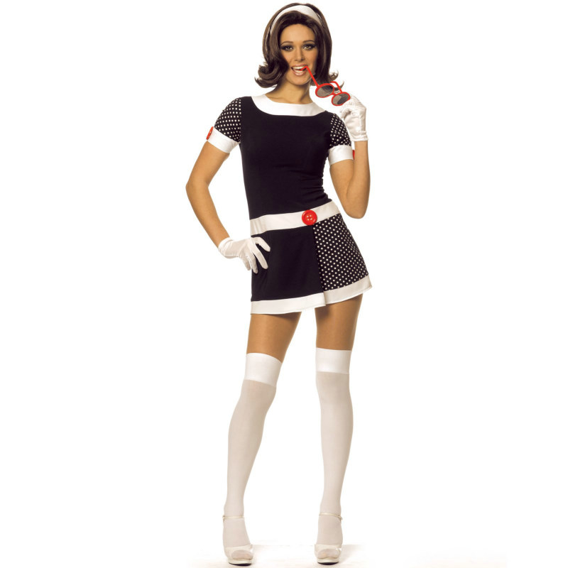 Mod Chic Adult Costume - Click Image to Close