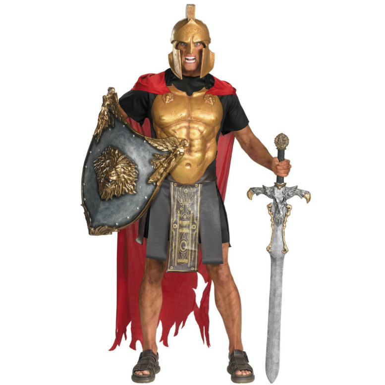 Spartan Warrior Adult Costume - Click Image to Close
