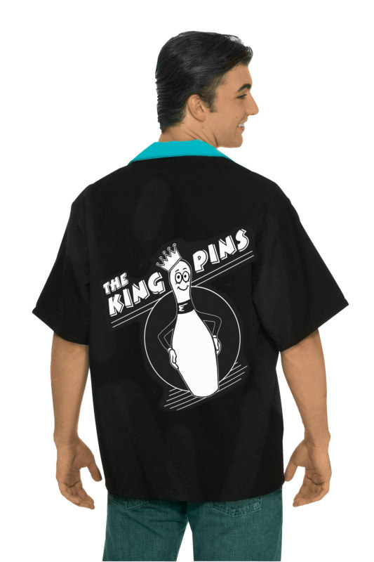 King Pin's Bowling Shirt Adult Costume
