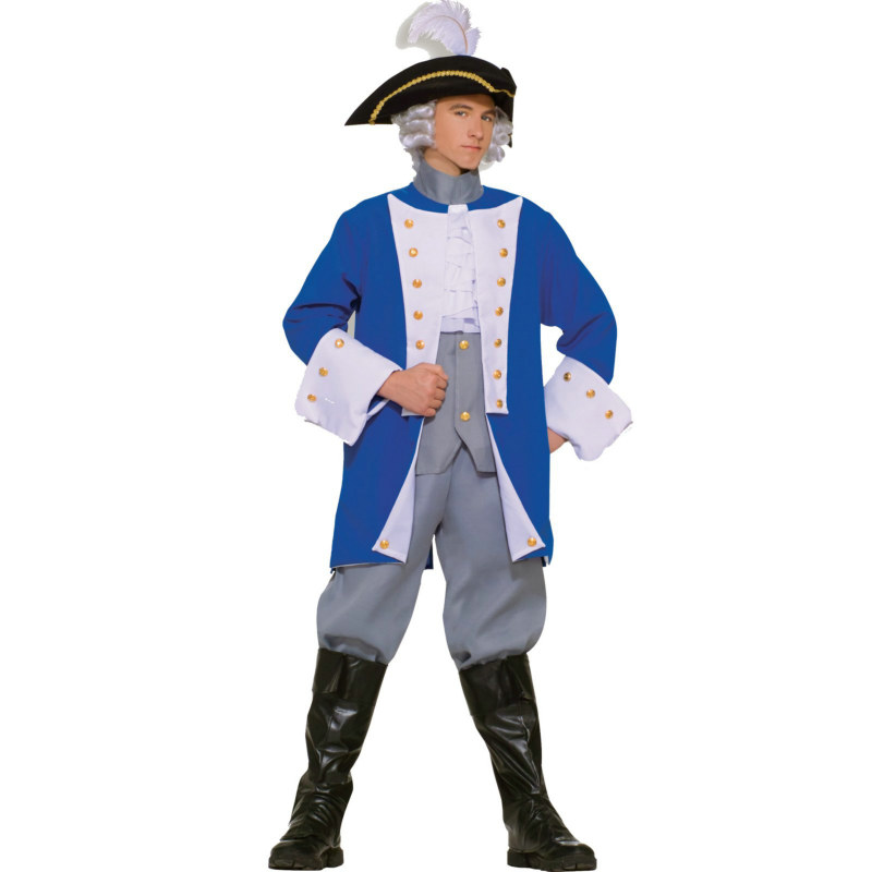 Colonial General Adult Costume - Click Image to Close