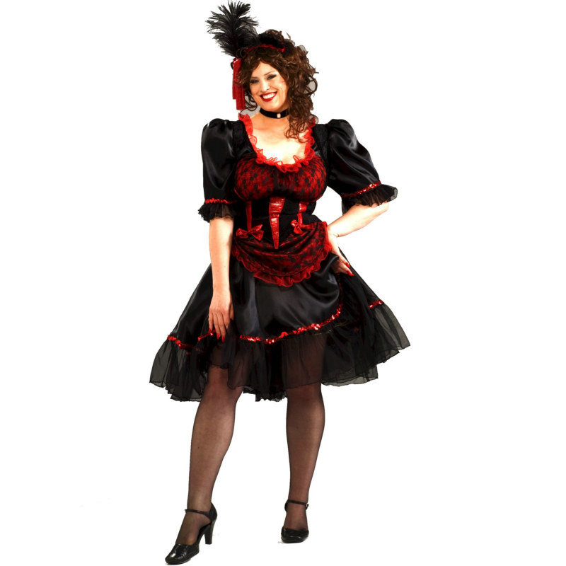 Saloon Girl Adult Costume - Click Image to Close