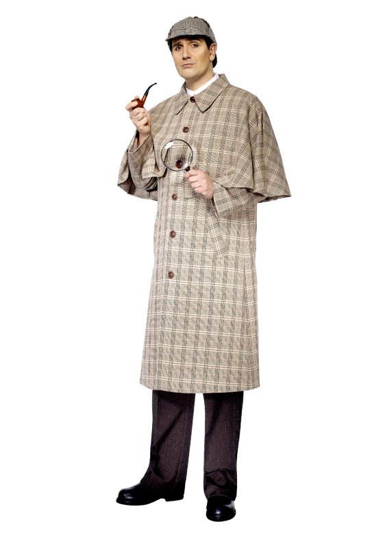 Tales of Old London Sherlock Holmes Adult Costume - Click Image to Close