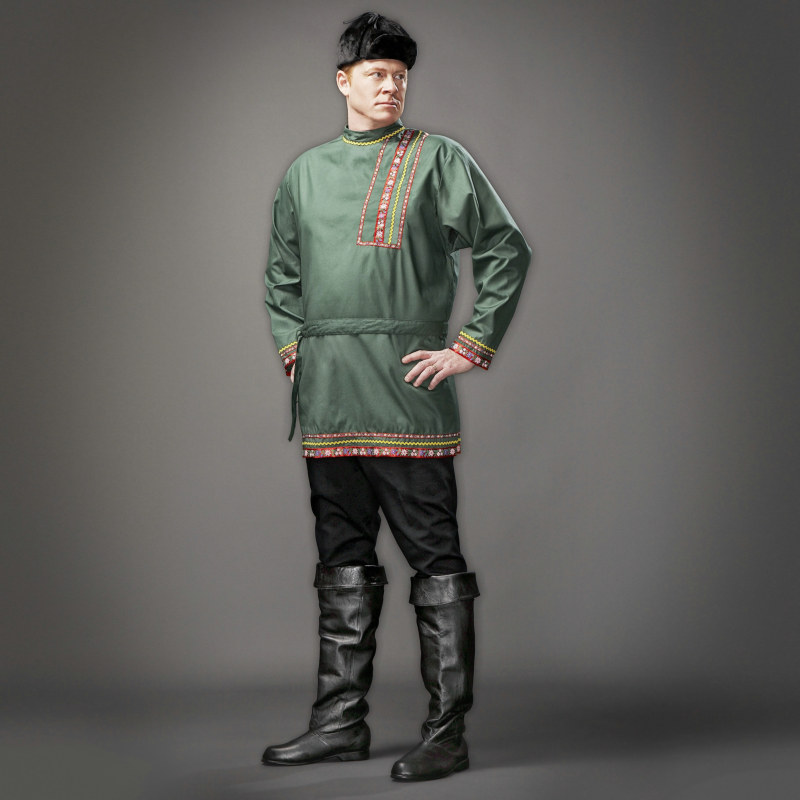 Russian Cossack Adult Plus Costume - Click Image to Close