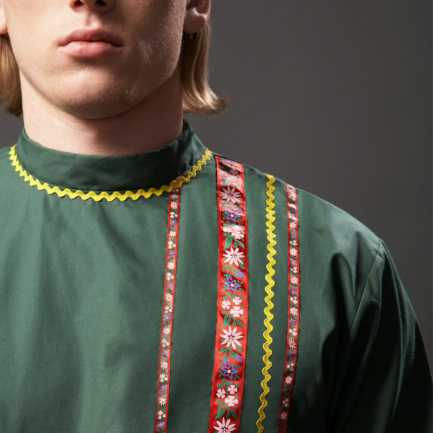 Russian Cossack Adult Plus Costume - Click Image to Close