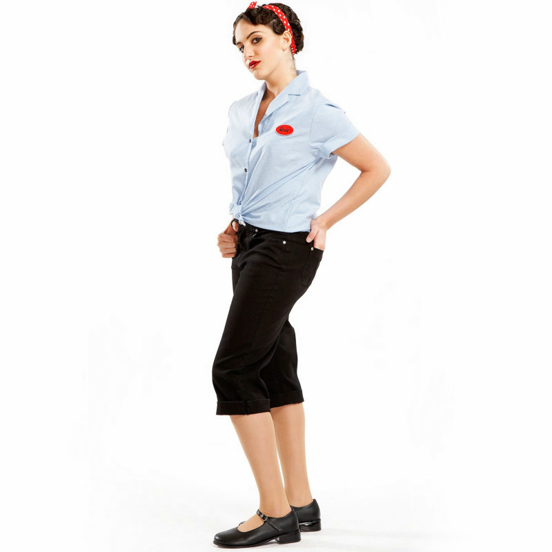 Rosie the Riveter Adult Costume - Click Image to Close