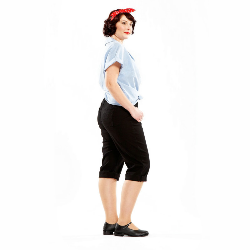 Rosie Riveter Adult Plus Costume - Click Image to Close