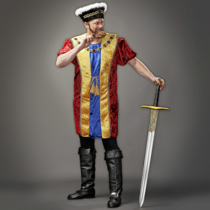 King Henry VIII Plus Adult Costume