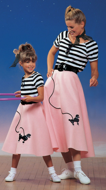 Ms. 1950s Poodle Skirt Adult Costume - Click Image to Close