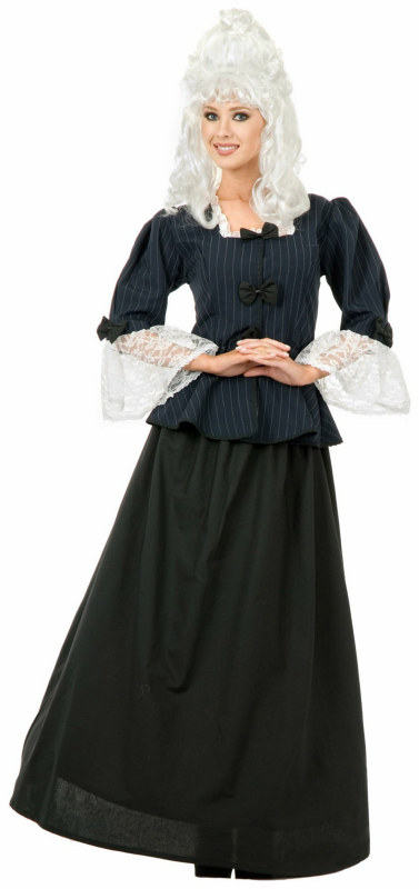 Martha Washington Colonial Woman Adult Costume - Click Image to Close