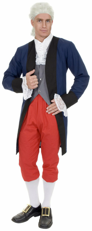 Ben Franklin Colonial Man Adult Costume - Click Image to Close