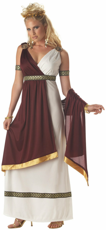 Roman Empress Adult Costume - Click Image to Close